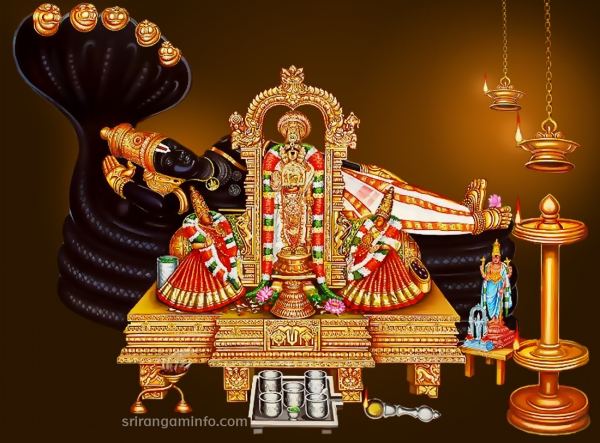srirangam perumal  wall paper